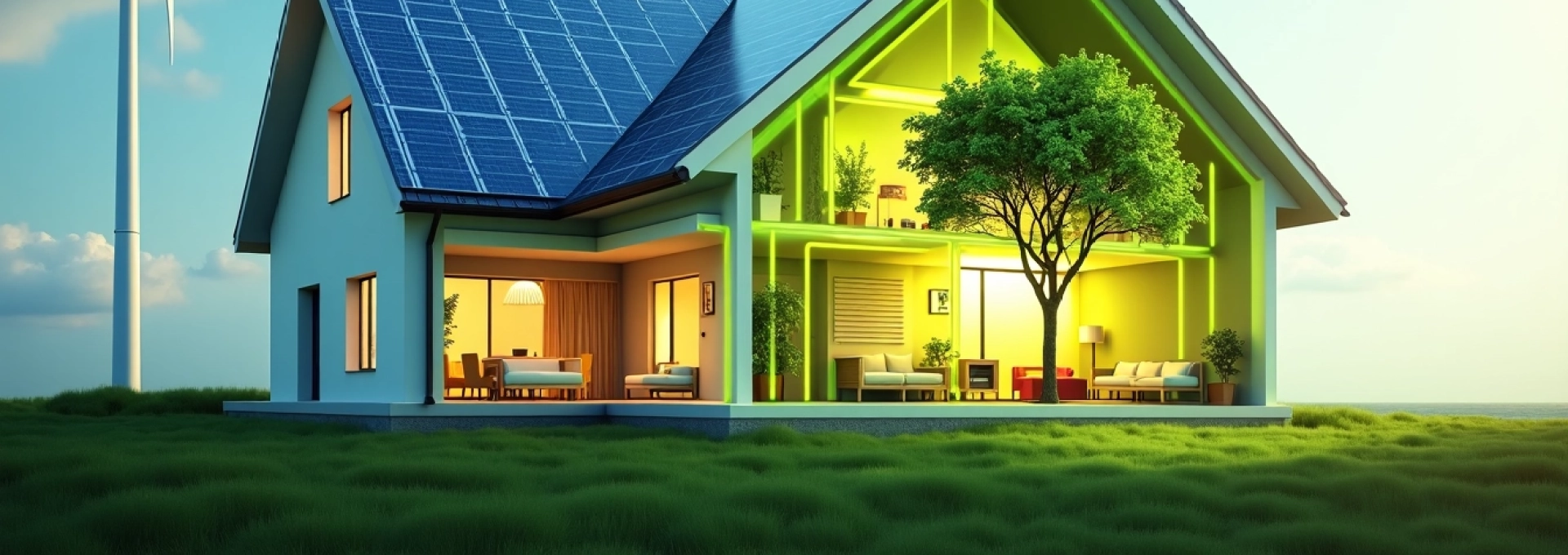 énergie verte pour alimenter votre maison