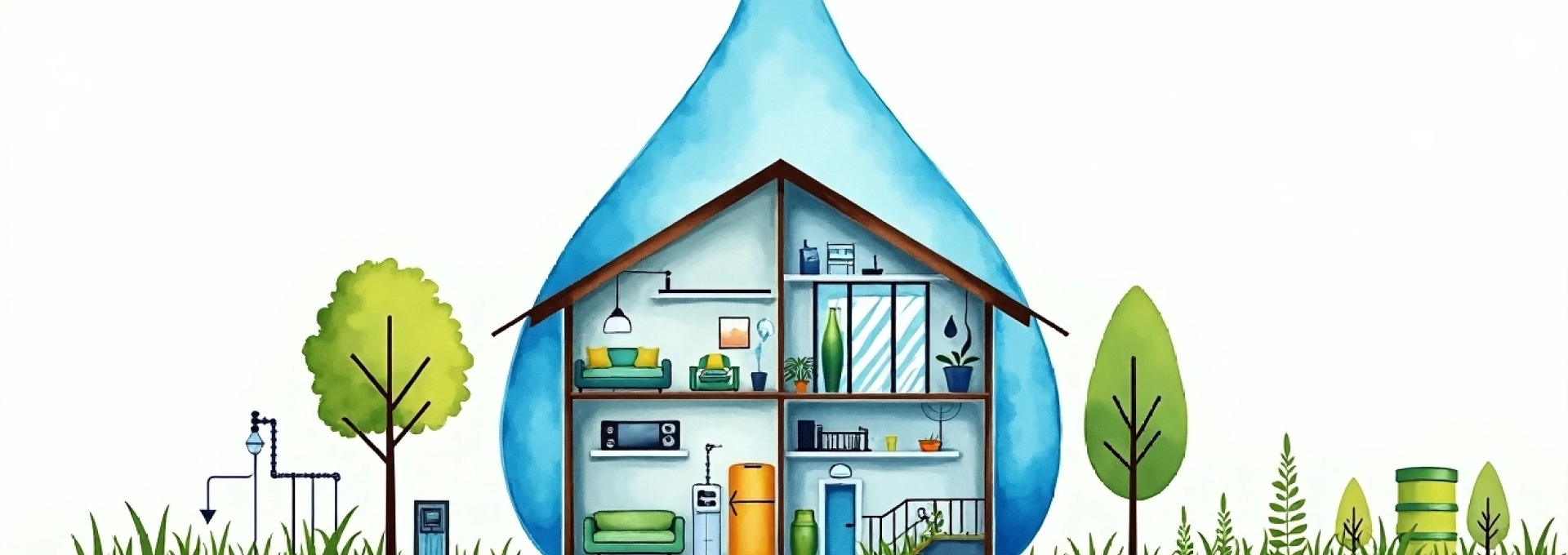 réduire la consommation d'eau à la maison