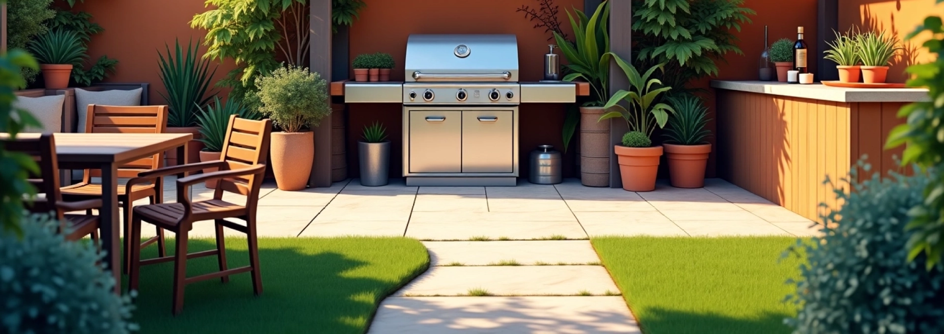 Aménager un coin barbecue